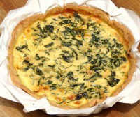 Quiche espinaca Brie - Grande